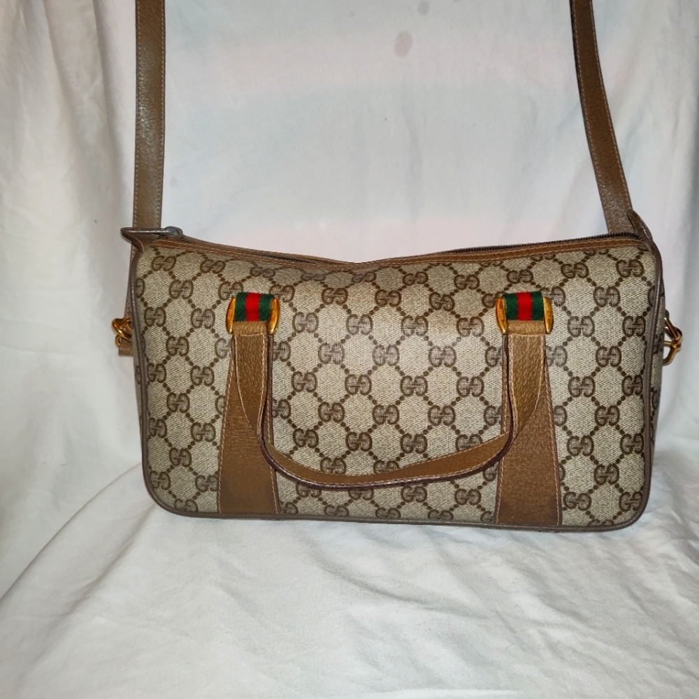 Vintage GG Plus Web Crossbody Bag